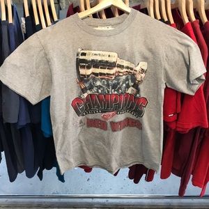 1997 Stanley Cup Red Wings T Shirt
